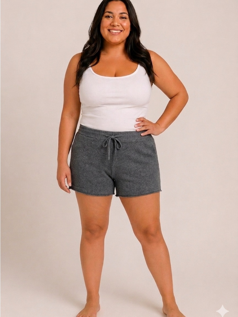 Universal Threads Drawstring Lounge Shorts - Gray. Size 2X. New with Tags.